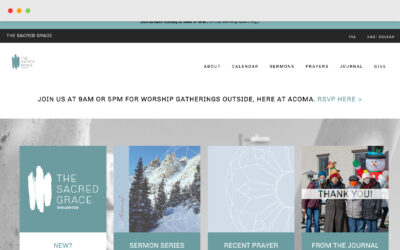 The Sacred Grace Englewood WordPress Site